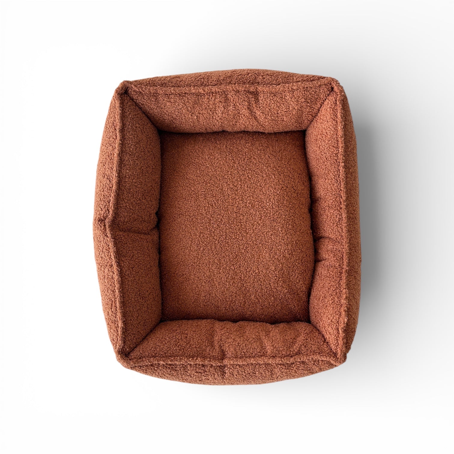 Legowisko Kanapa Boucle Ceglasta Premium