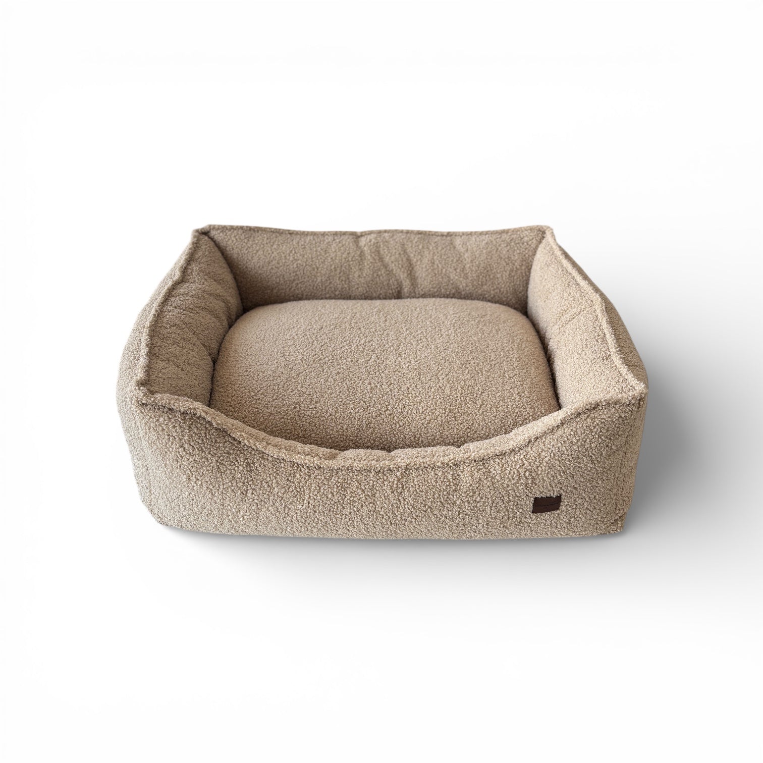 Legowisko Kanapa Boucle Beżowa Premium