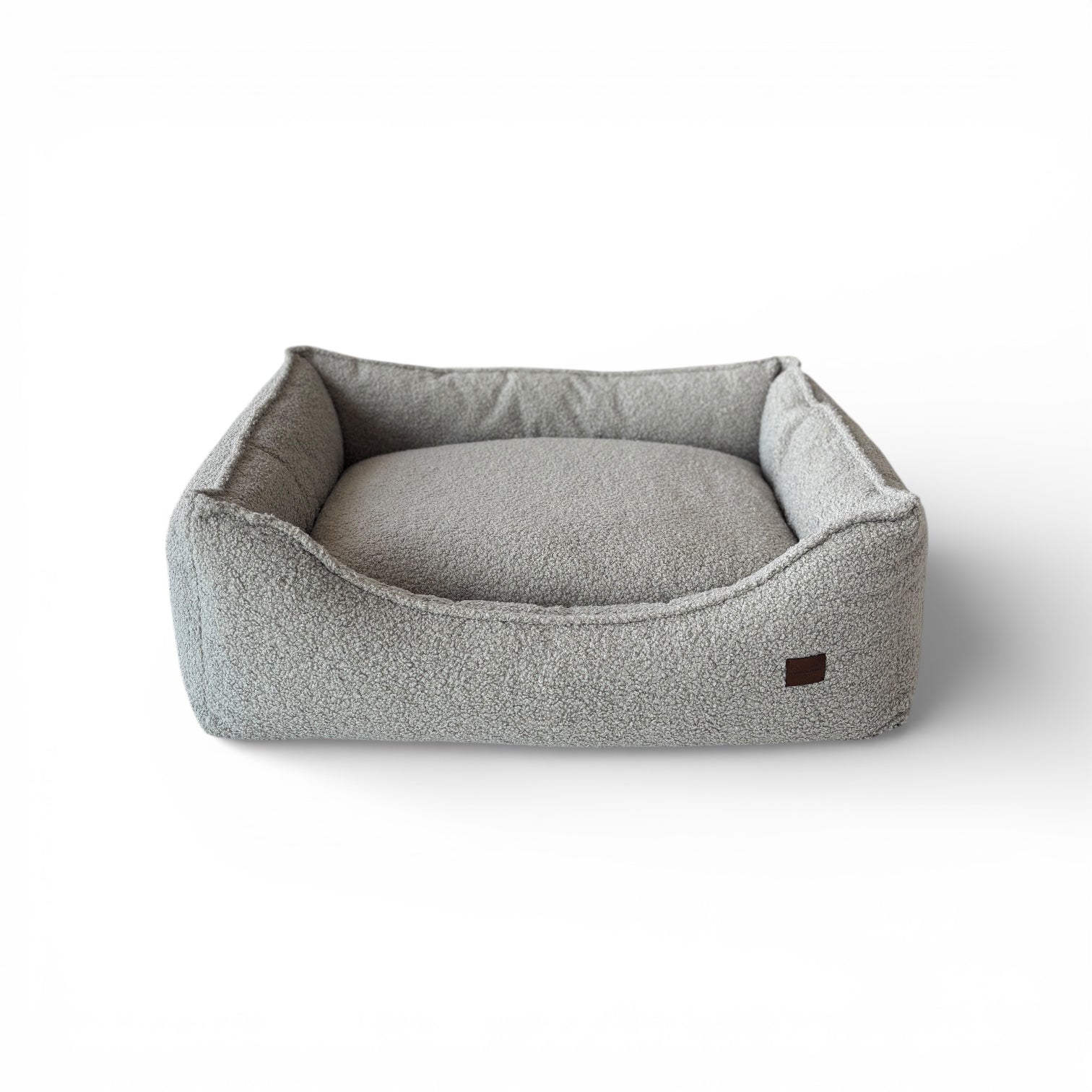 Legowisko Kanapa Boucle Szara Premium