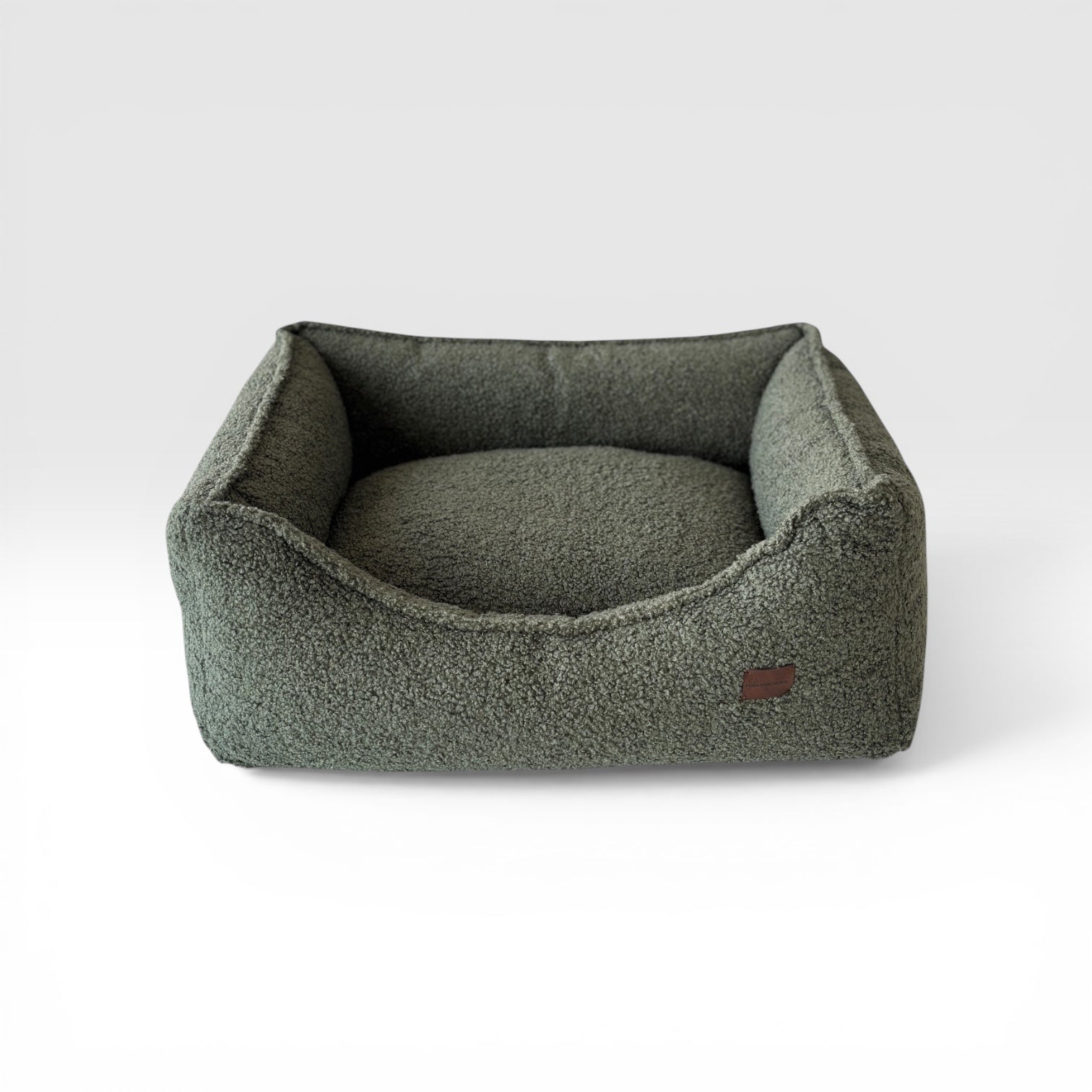 Legowisko Kanapa Boucle Zielona Premium