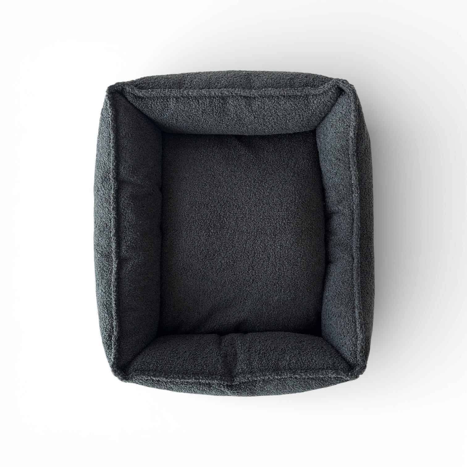 Legowisko Kanapa Boucle Czarna Premium