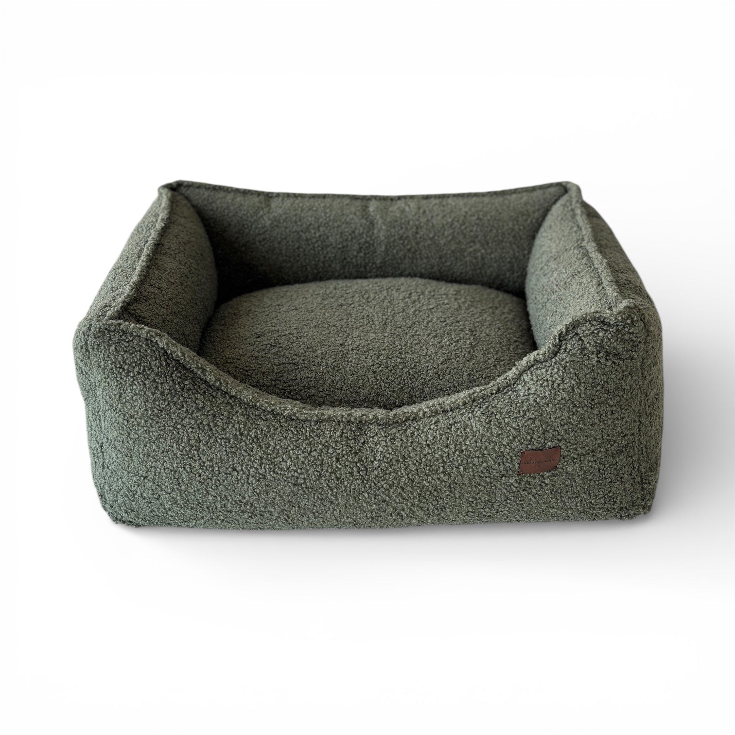 Legowisko Kanapa Boucle Zielona Premium