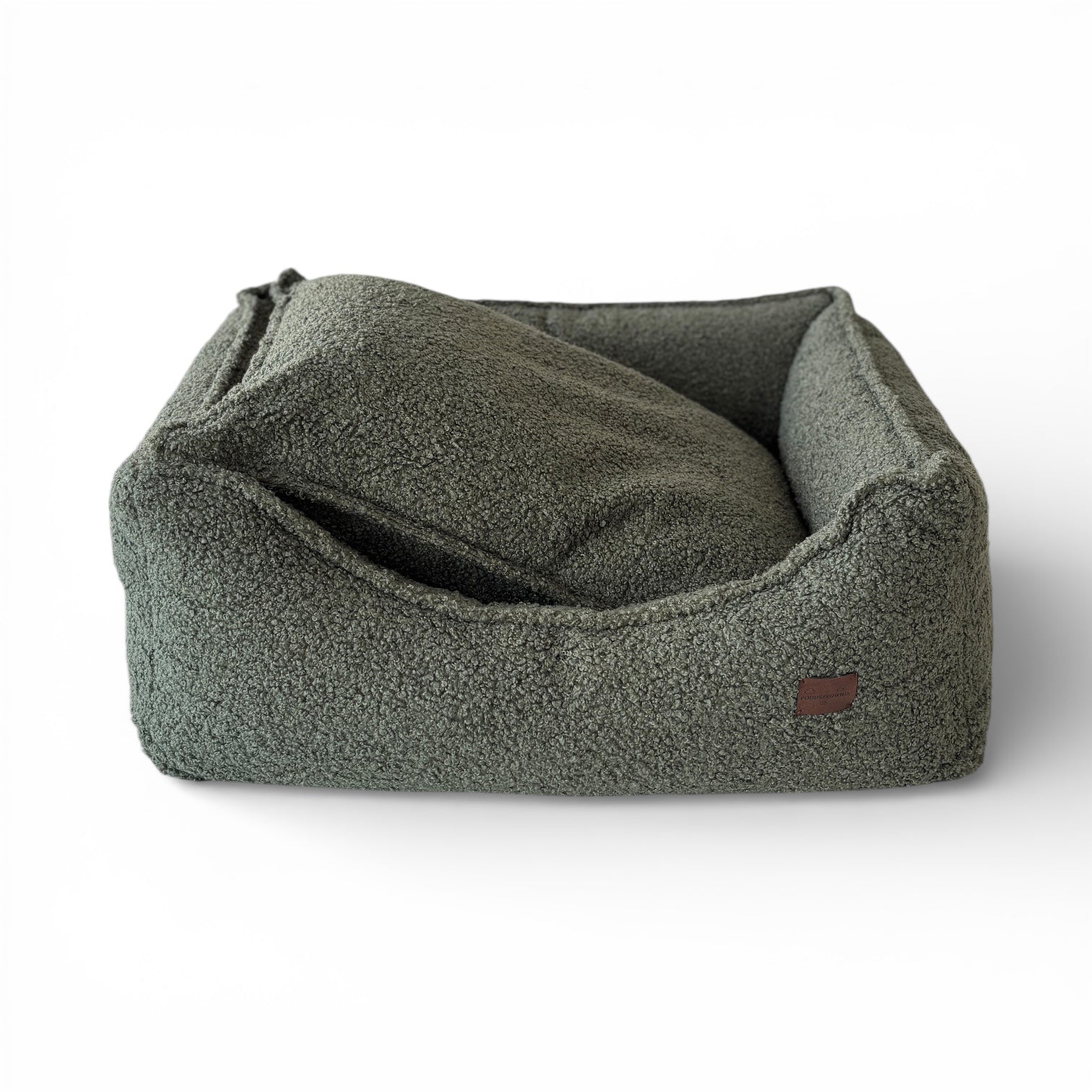 Legowisko Kanapa Boucle Zielona Premium